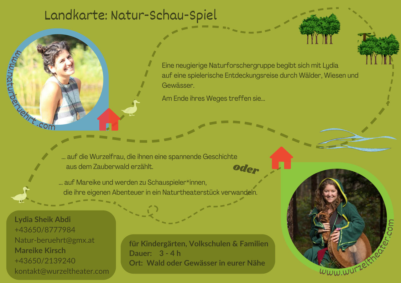 Ab in den Wald Flyer back